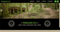 Desktop Screenshot of progressioncycle.com